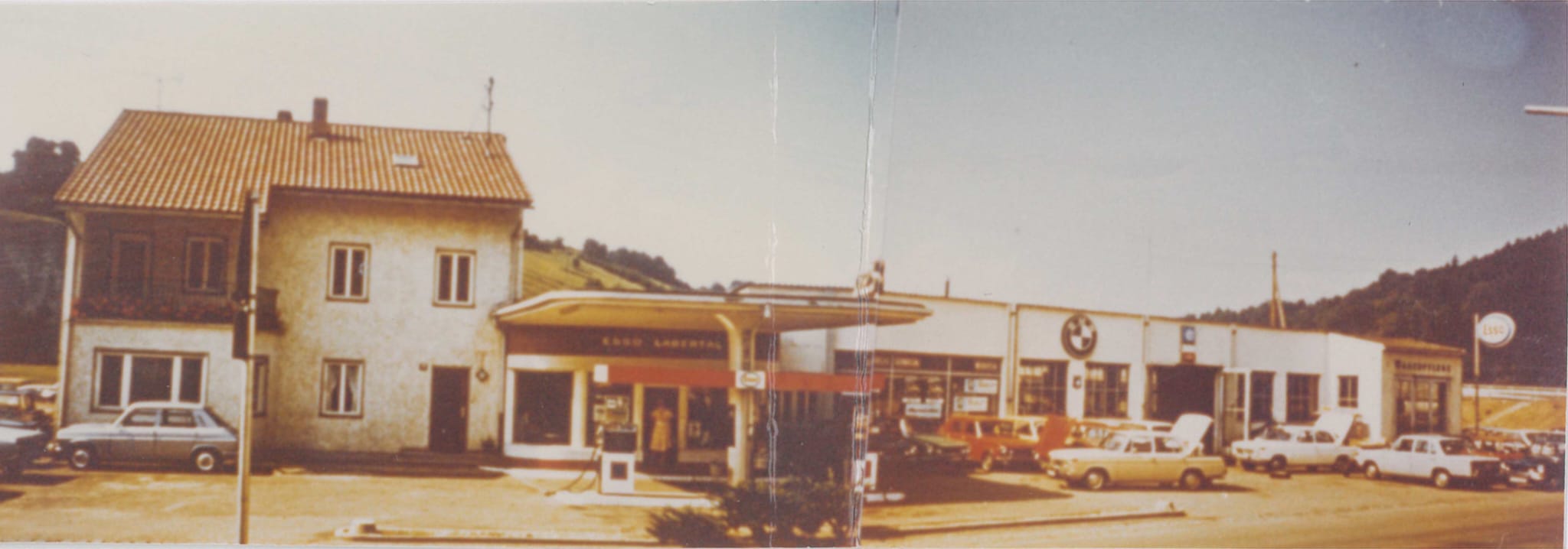 Autohaus Praller im Jahr 1968