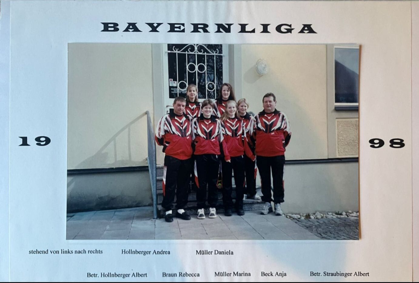 TSV-Teilnehmer bei der Bayerischen Meisterschaft 1998