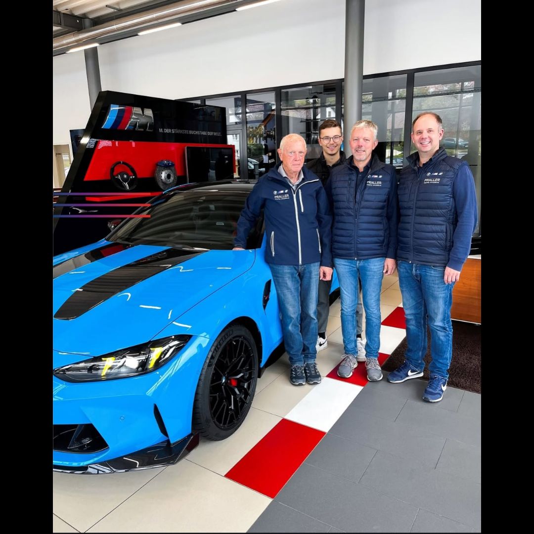 4. Generation im Autohaus Praller