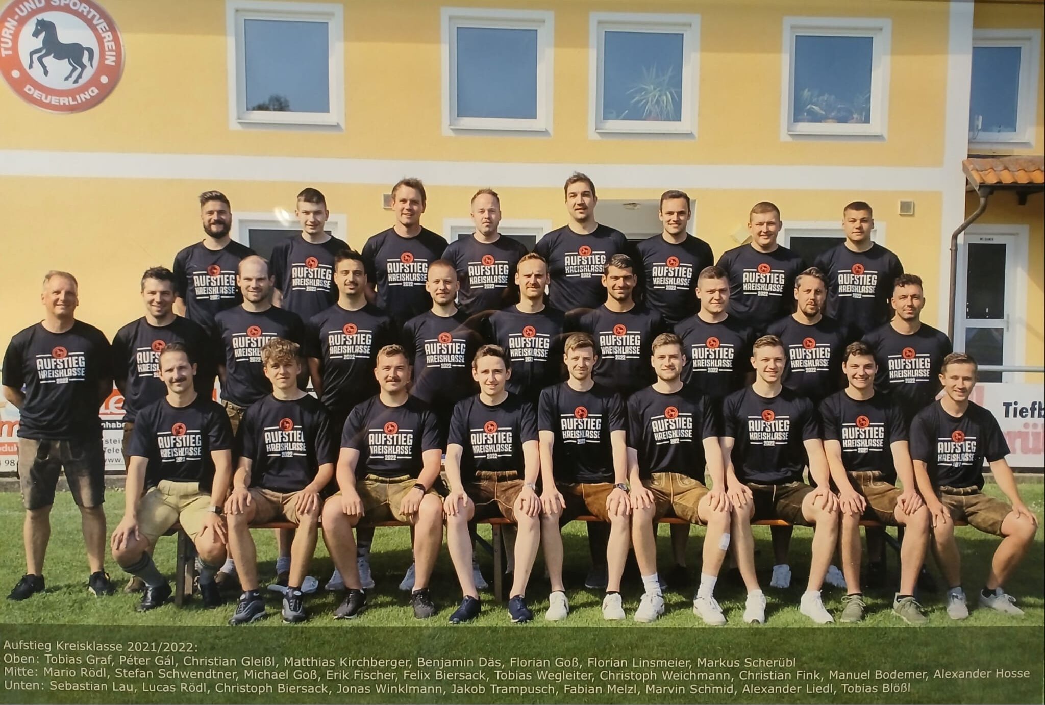 Aufstieg des TSV Deuerling in die Kreisklasse
